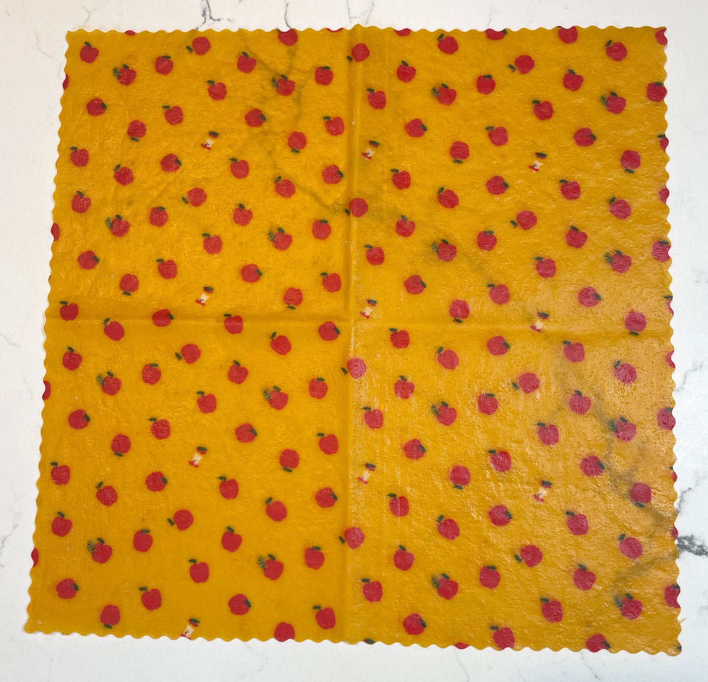 3 Pack- 1 Large & 2 Medium Reusable Beeswax Food Wraps