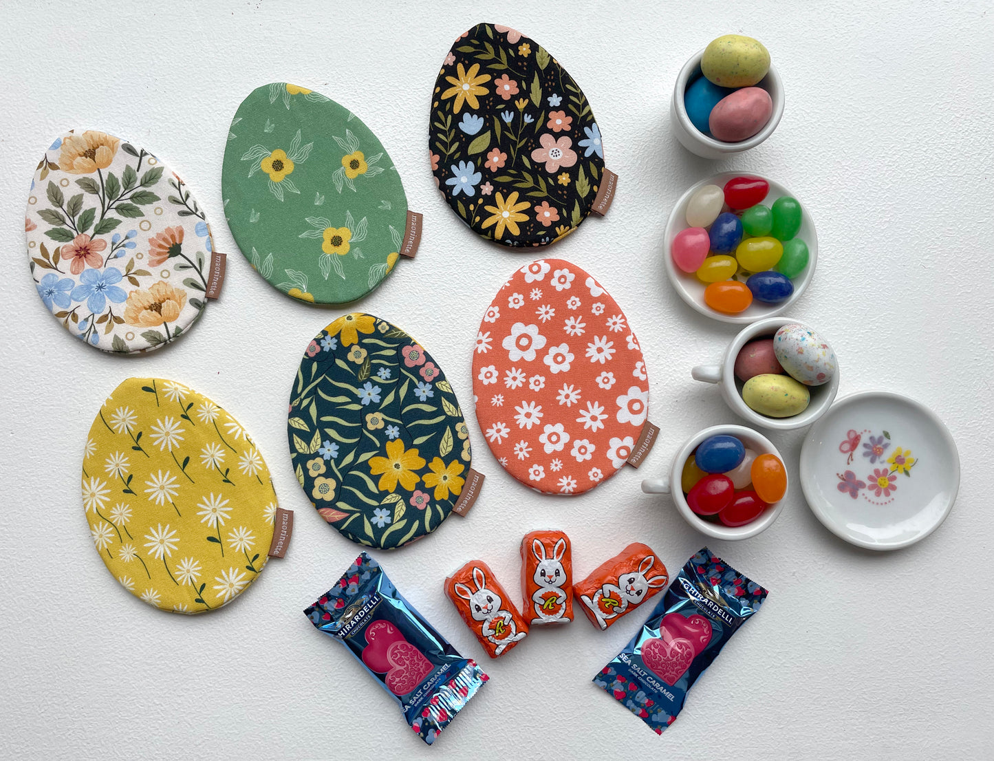 Reusable Fabric Easter Eggs