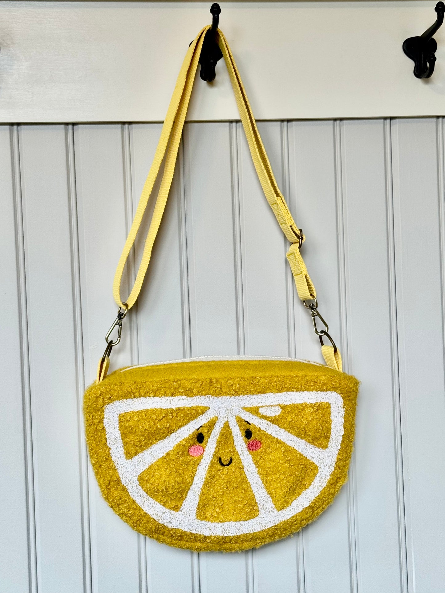 Lemon cross body bag