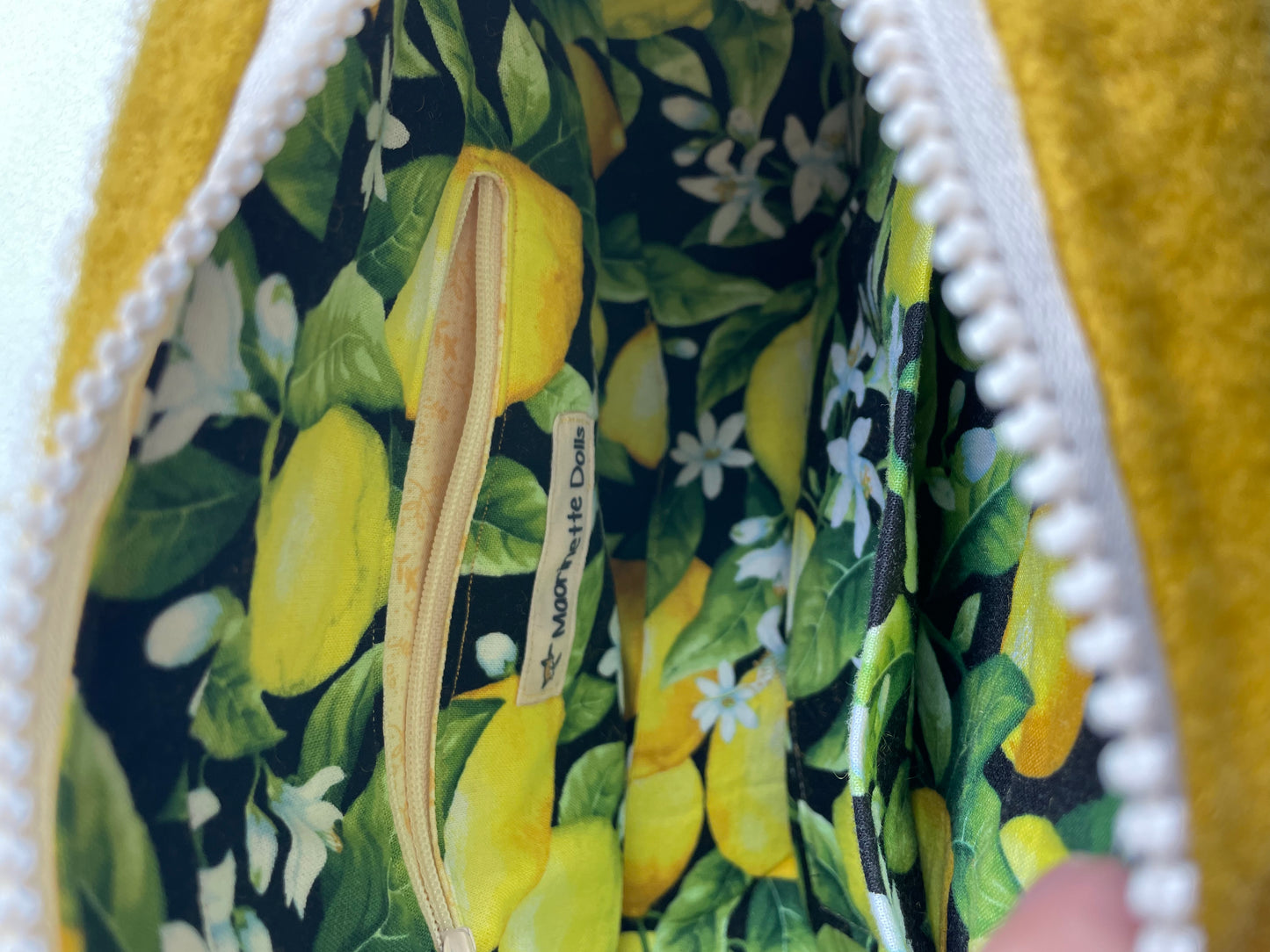 Lemon cross body bag